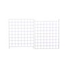 Econoco 2'x5' White Portable Grid Panel, Pack Of 3 W2X5